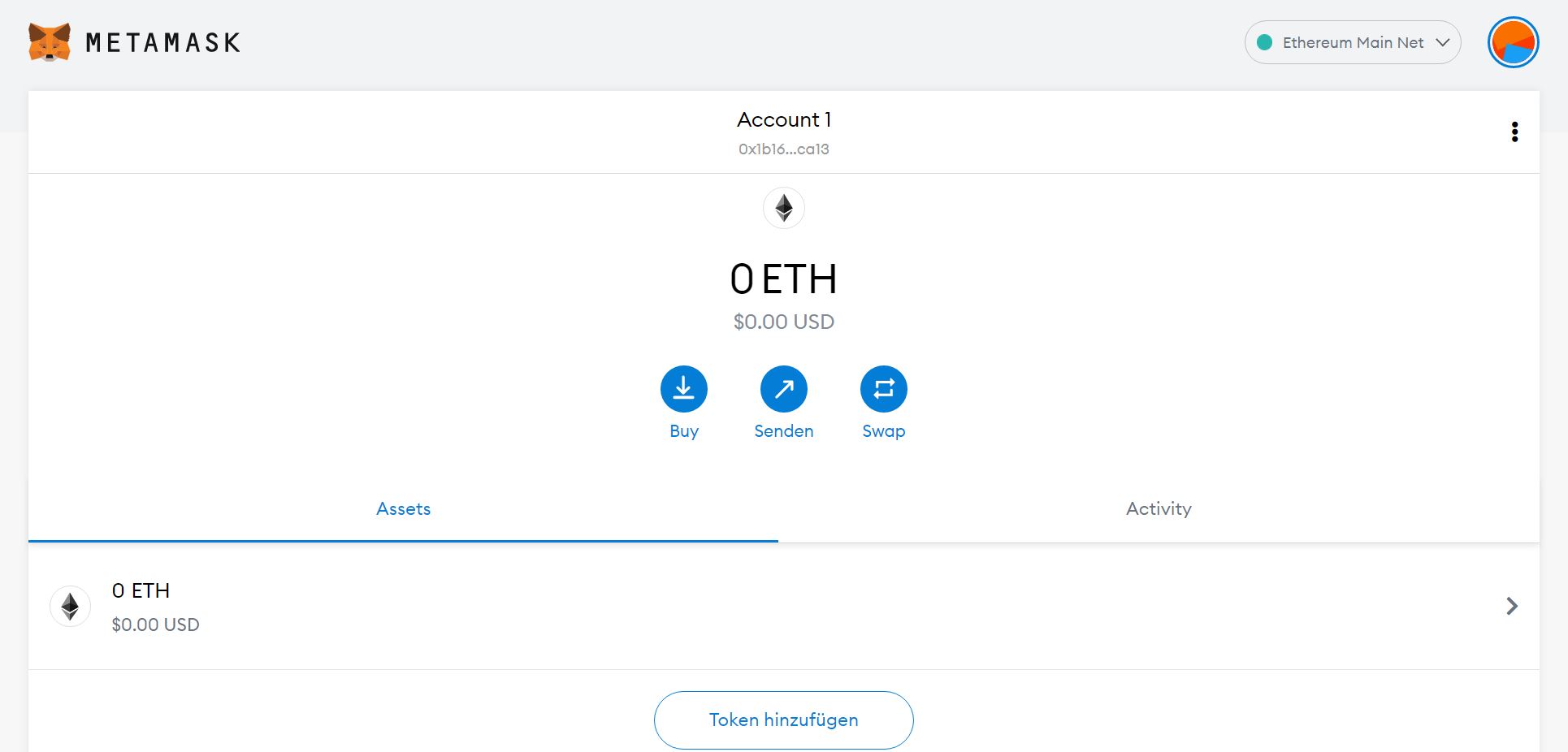 MetaMask Account MetaMask Account