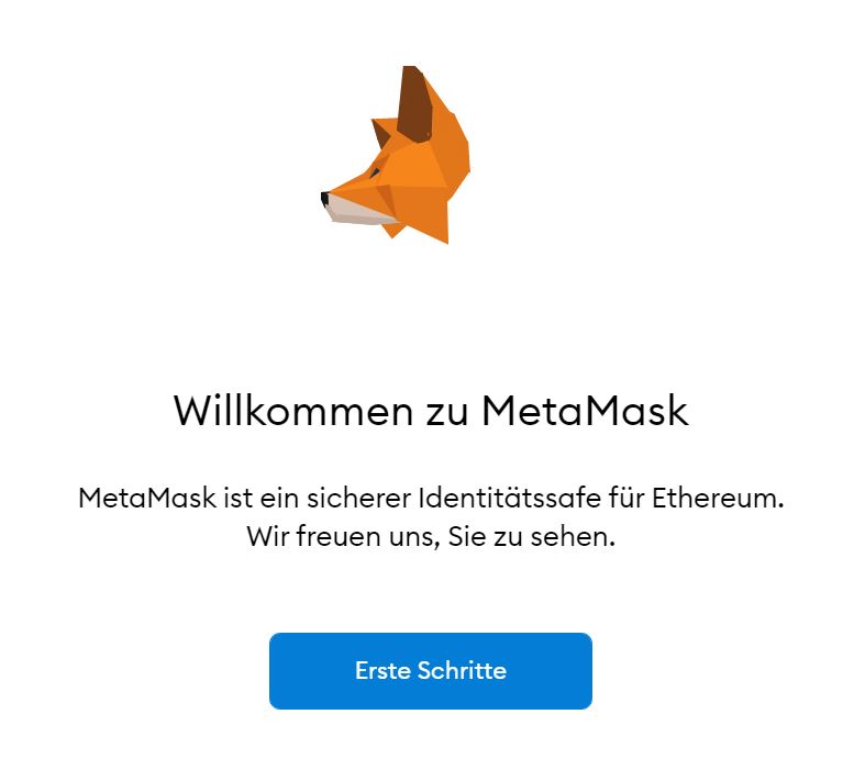 MetaMask Wallet Anmeldung Bild 3 MetaMask Wallet Anmeldung Bild 3