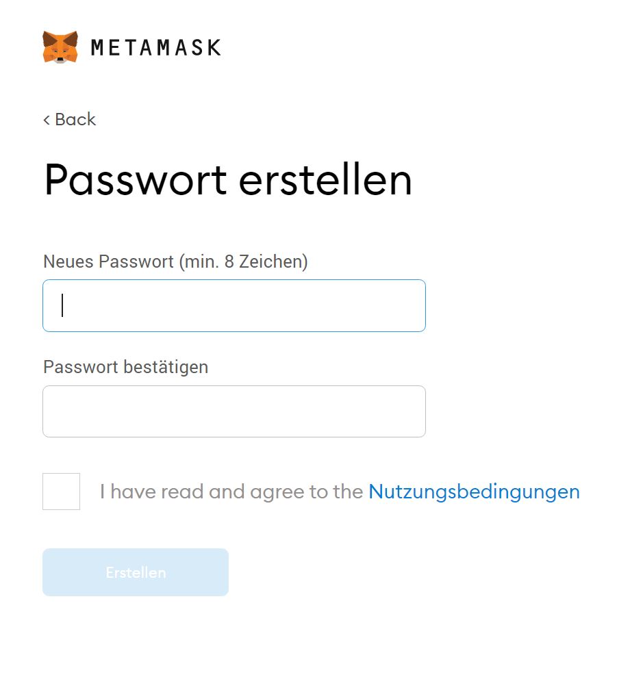 MetaMask Wallet Anmeldung Bild 6