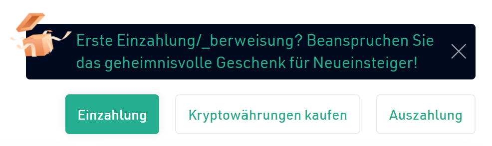 Geschenk für Neueinsteiger bei KuCoin Geschenk für Neueinsteiger bei KuCoin
