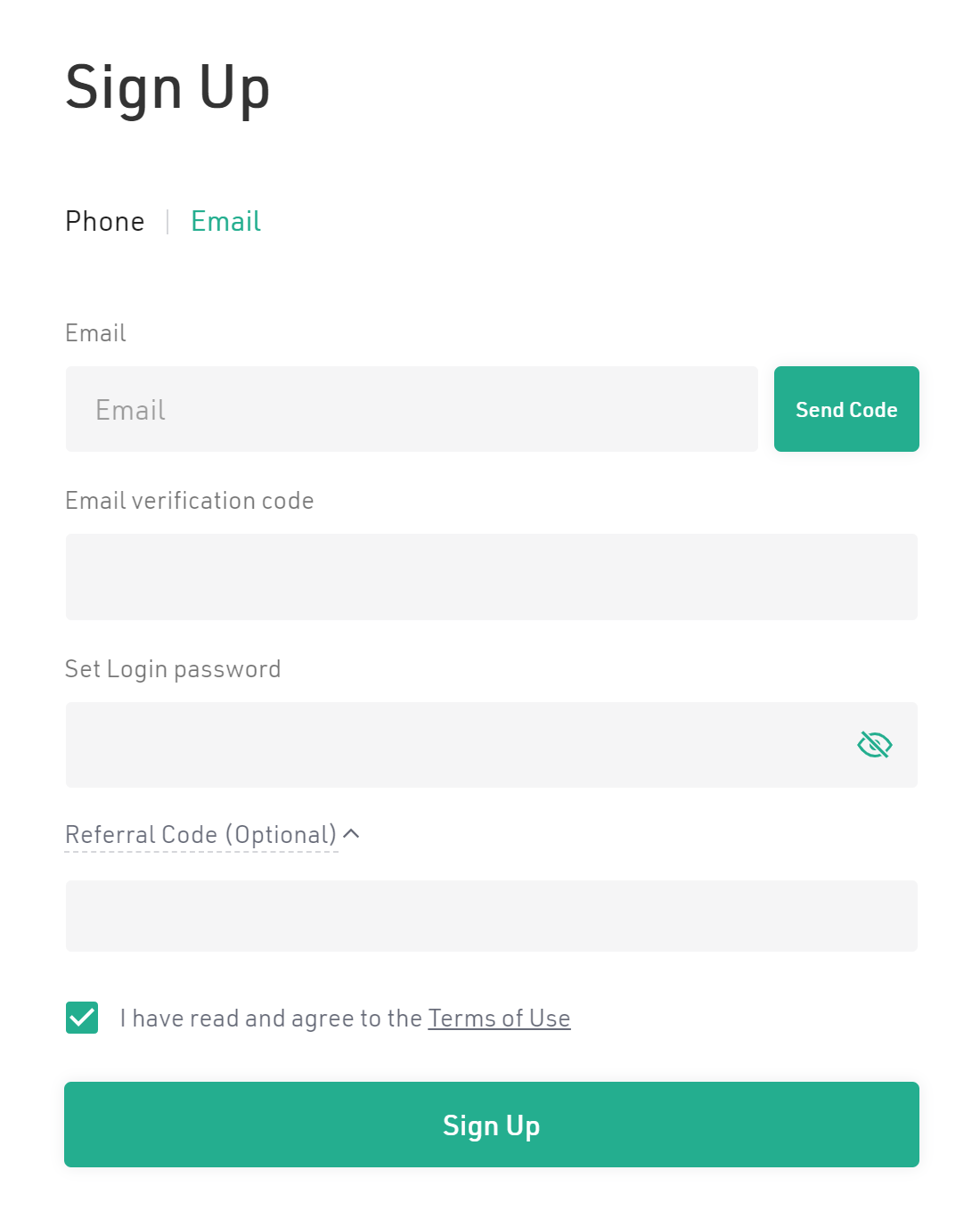 KuCoin Signup KuCoin Signup