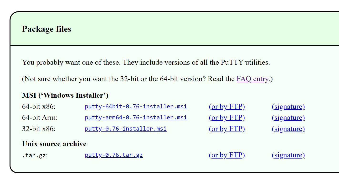 PuTTy Download